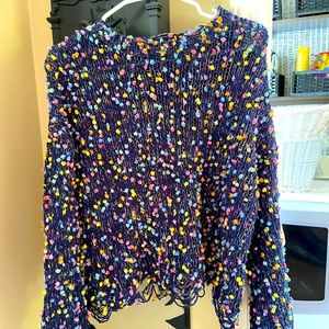 Boutique Confetti Sweater